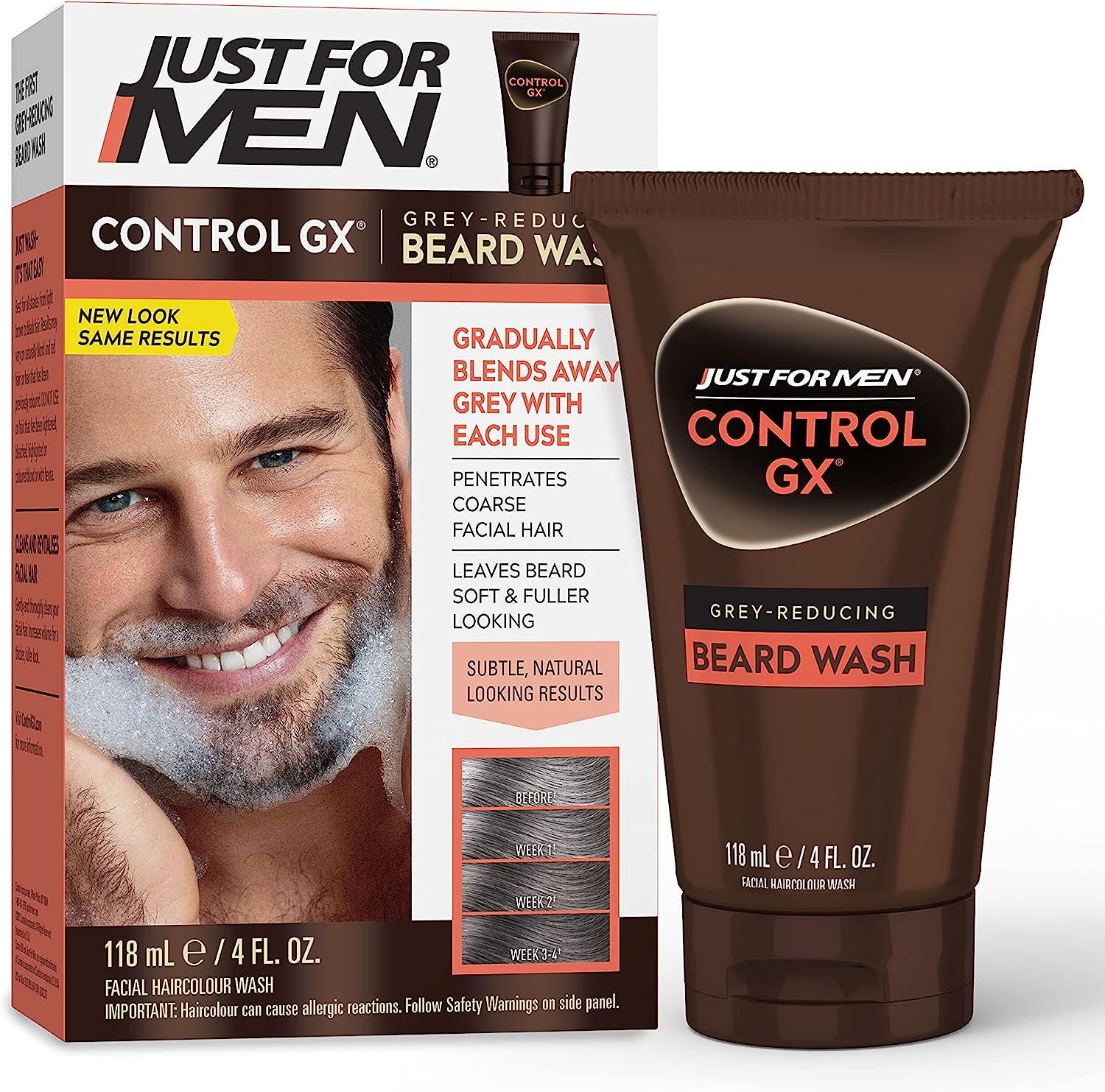 Just For Men Control GX Grey Reducing Beard Wash [...]
