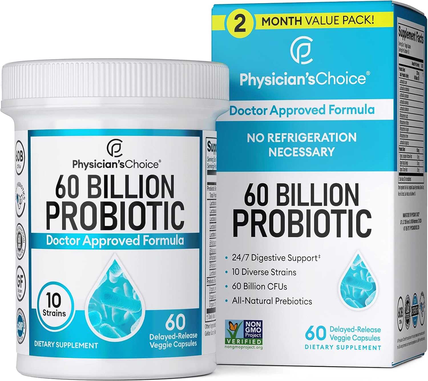 Physician's CHOICE Probiotics 60 Billion CFU - 10 [...]