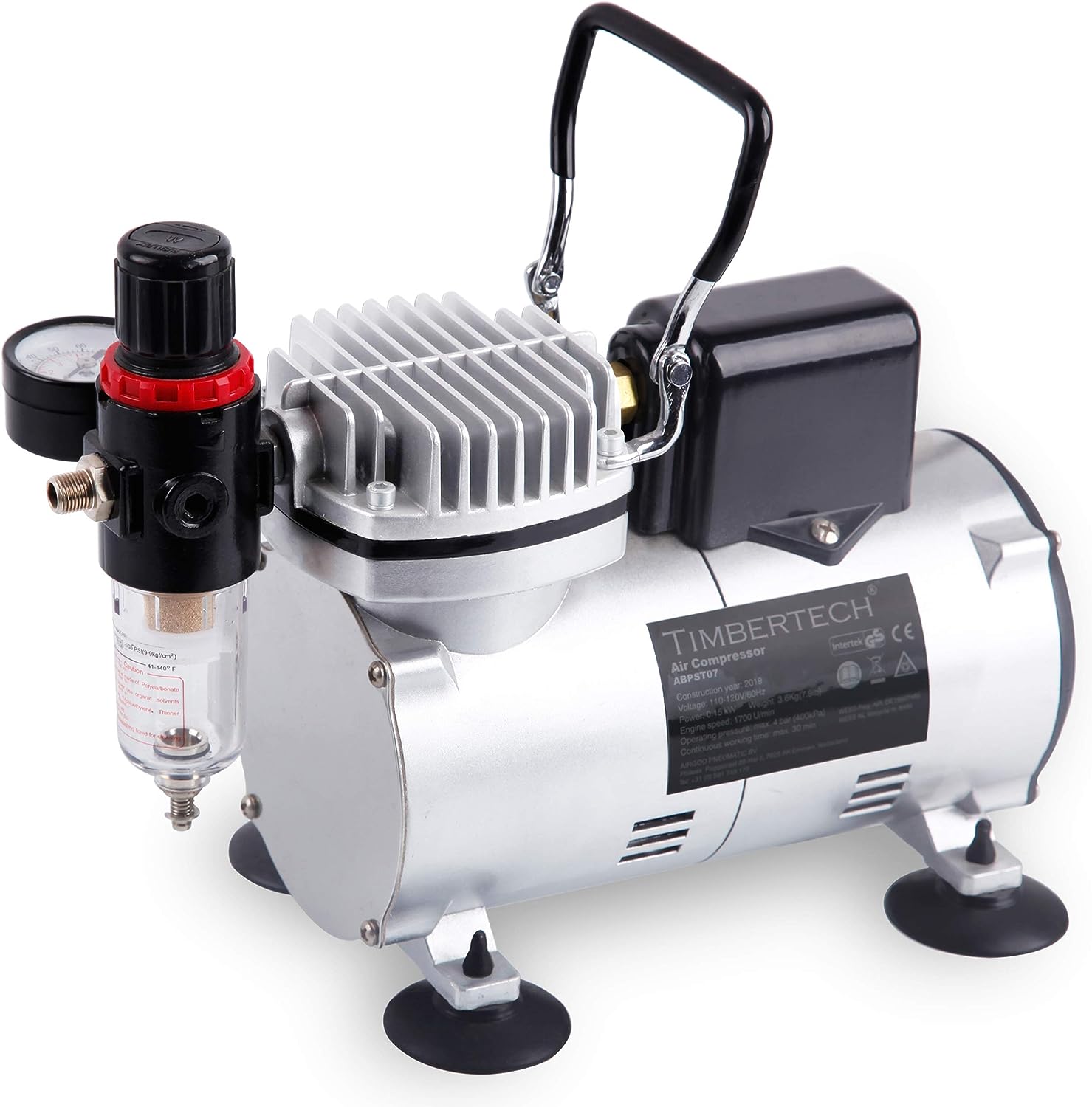 TIMBERTECH Upgraded Airbrush Compressor with Motor [...]