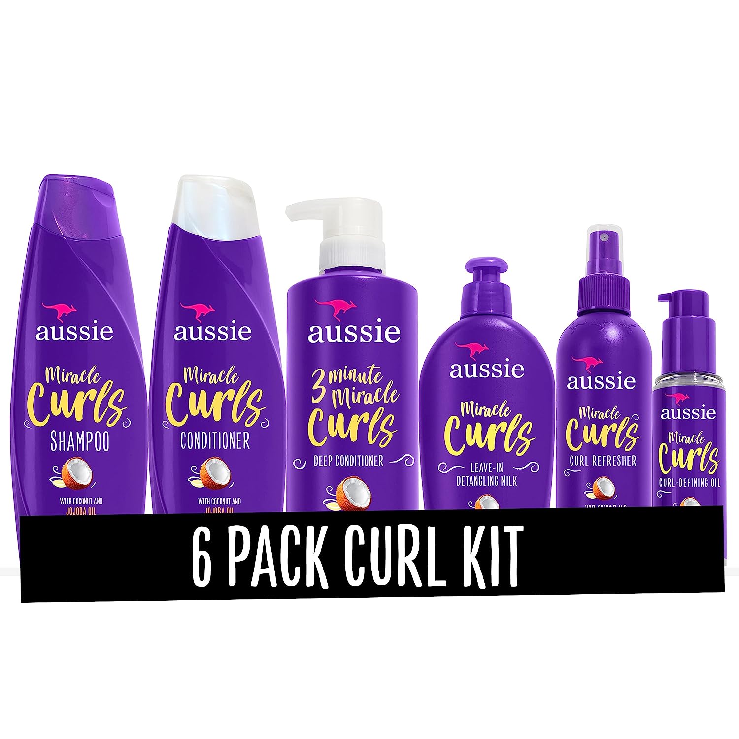 Aussie Miracle Curls Collection: Shampoo, Conditioner, [...]