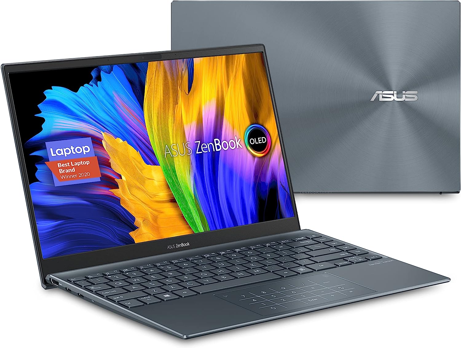 ASUS ZenBook 13 OLED Ultra-Slim Laptop, 13.3” FHD [...]