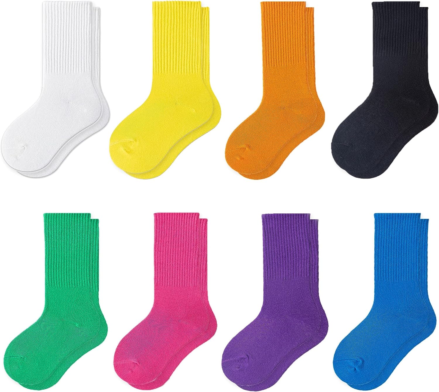 MINI PANDA crew socks for girls 8 pairs of cute socks [...]