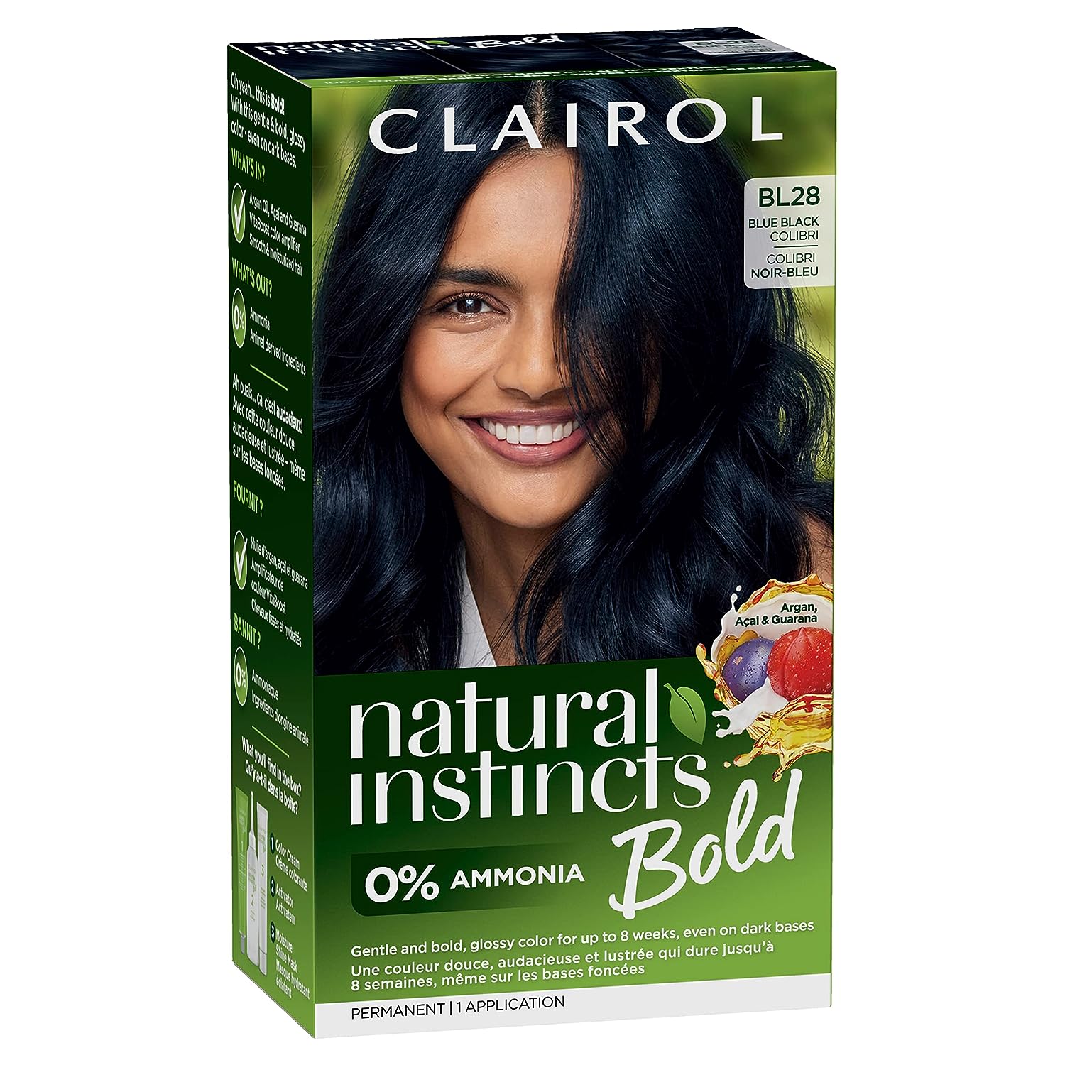 Clairol Natural Instincts Bold Permanent Hair Dye, [...]