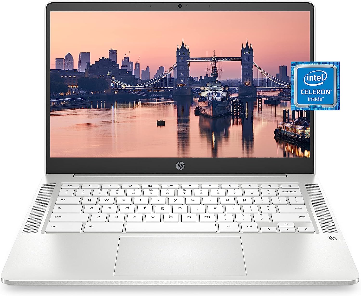 HP Chromebook 14 Laptop, Intel Celeron N4000 [...]