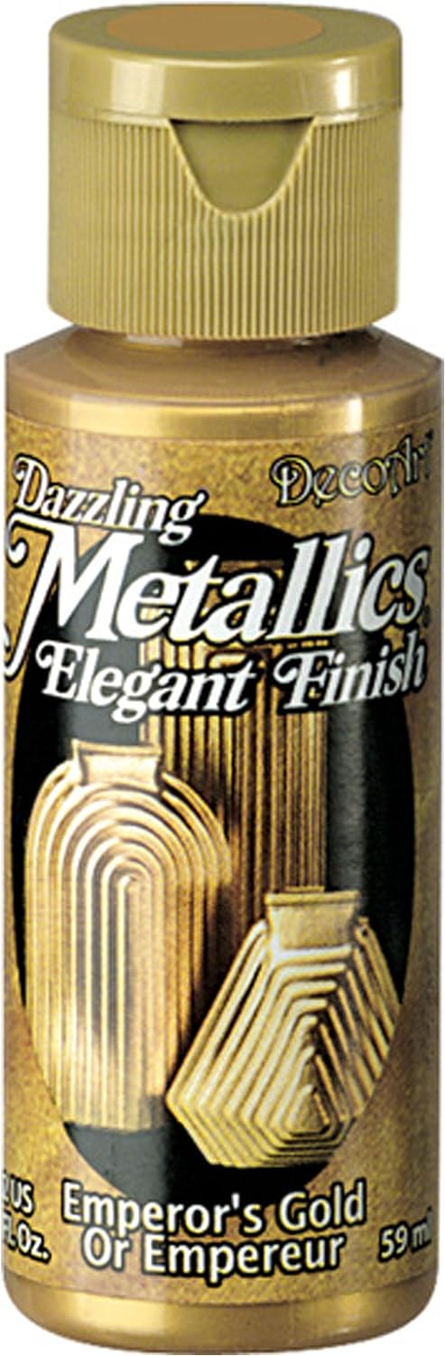 DecoArt Dazzling Metallics 2-Ounce Emperor's Gold [...]