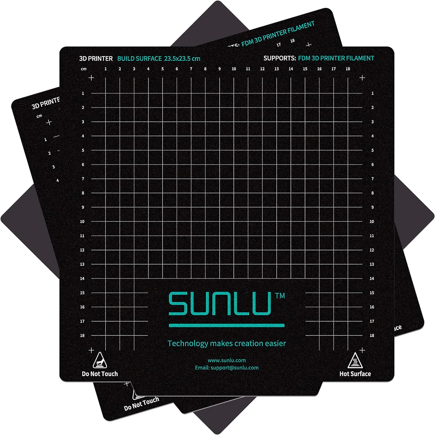 SUNLU Magnetic Build Surface, Good Adhesion, 3pcs [...]