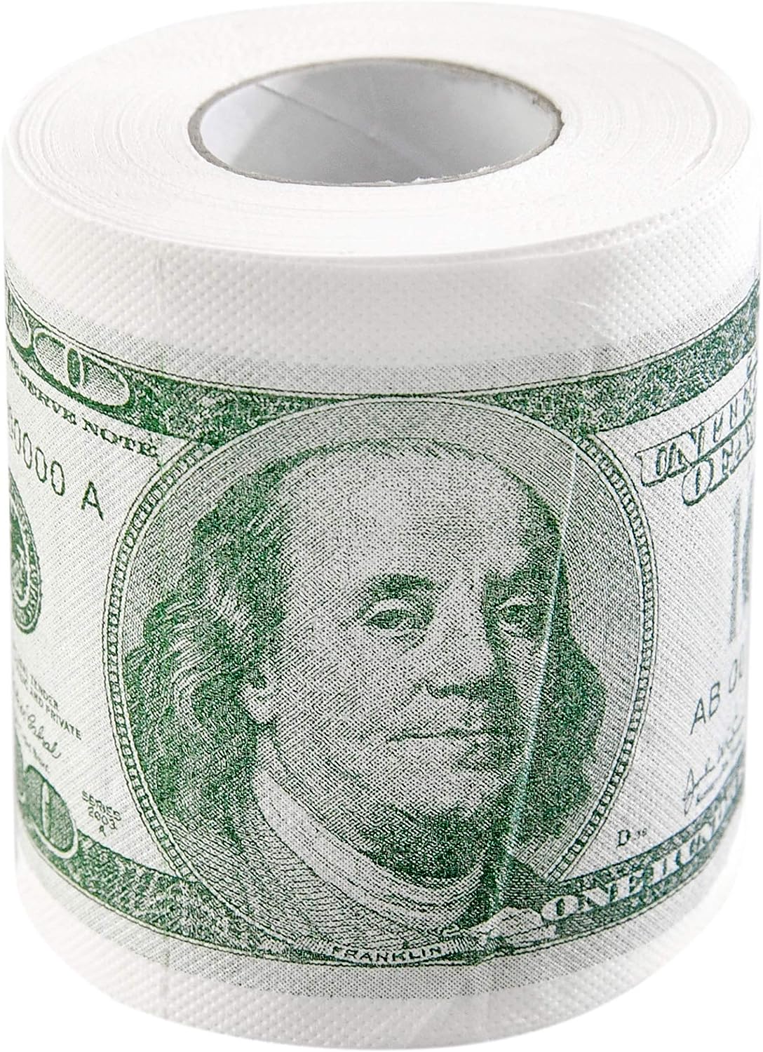 HOME-X $100 Hundred US Dollar Bill Toilet Paper Tissue [...]