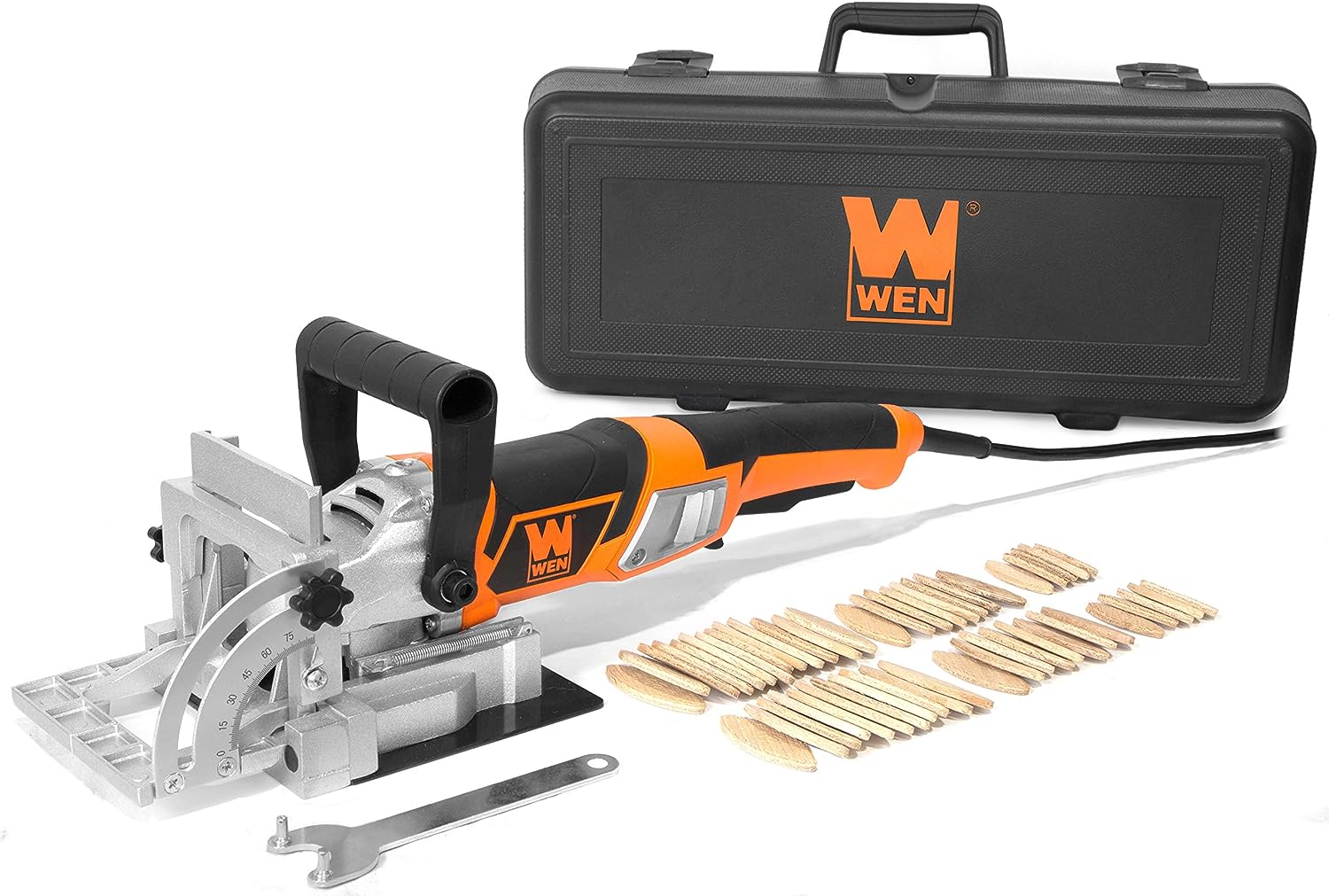 WEN JN8504 8.5-Amp Plate and Biscuit Joiner with Case [...]