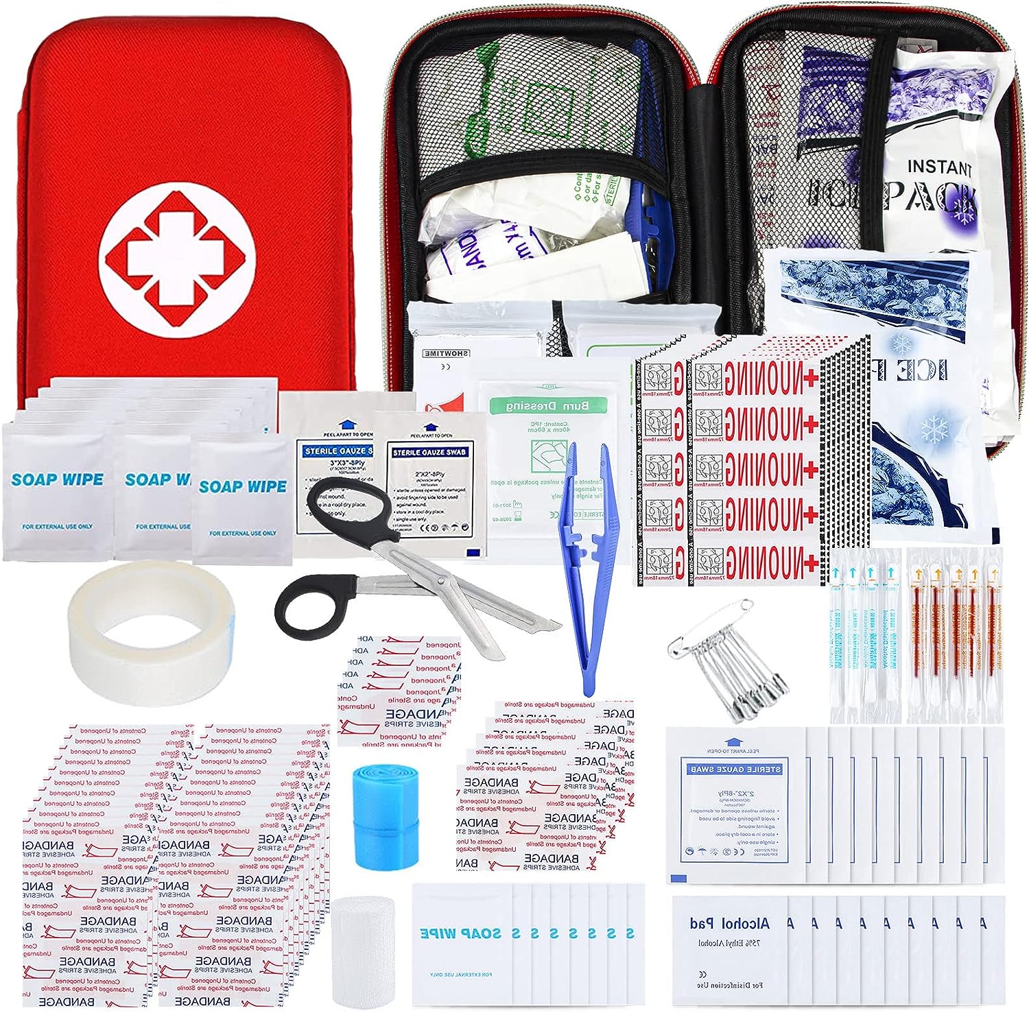 275Pcs Travel First Aid Kits for Car Emergency [...]