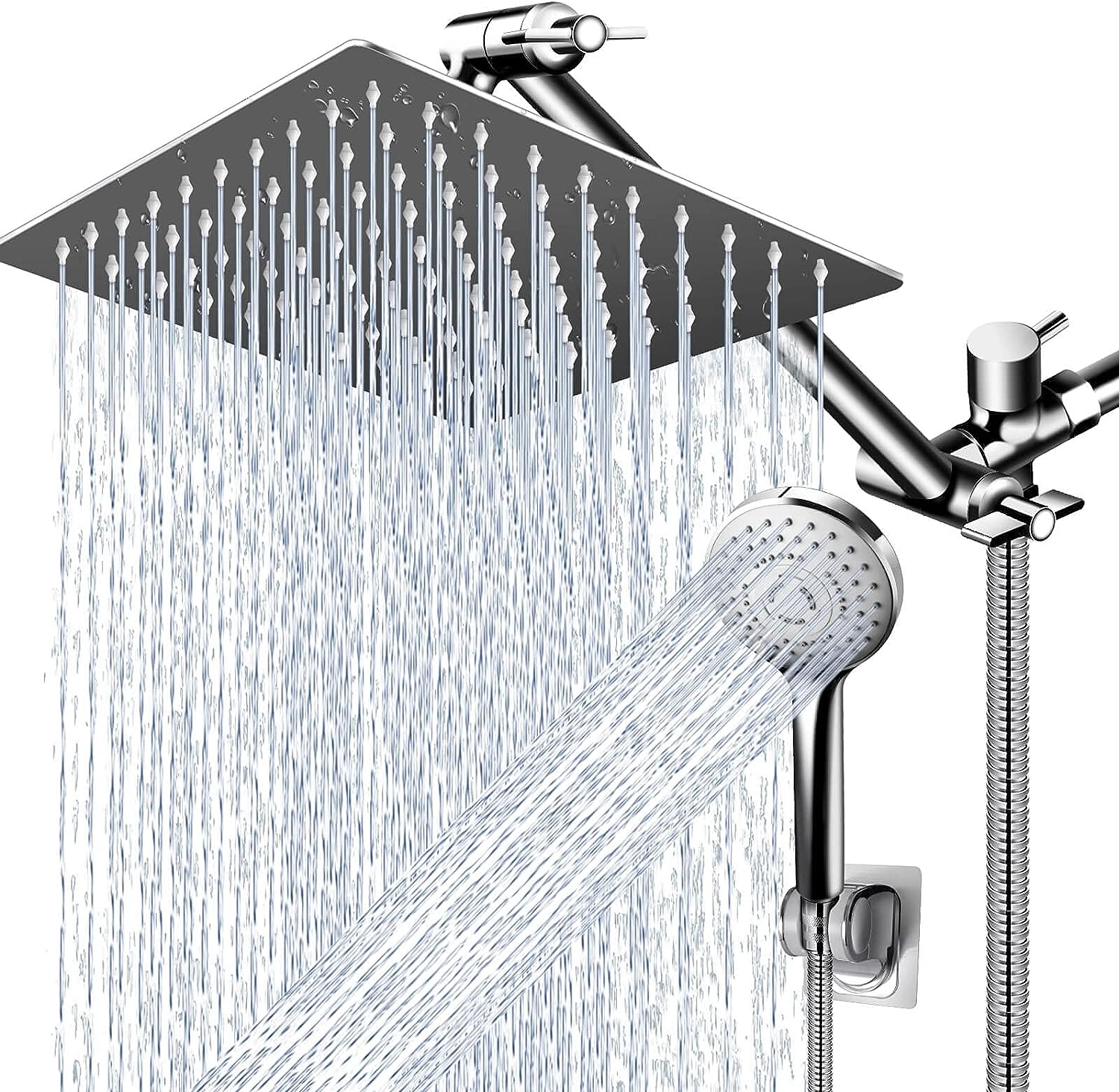 12 Inch Shower Head Combo,High Pressure Rain Shower [...]
