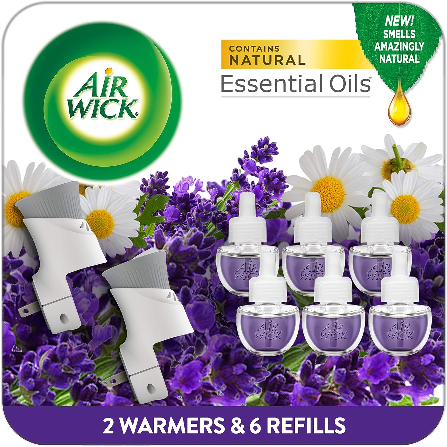 Air Wick plug in Scented Oil Starter Kit, 2 Warmers + [...]