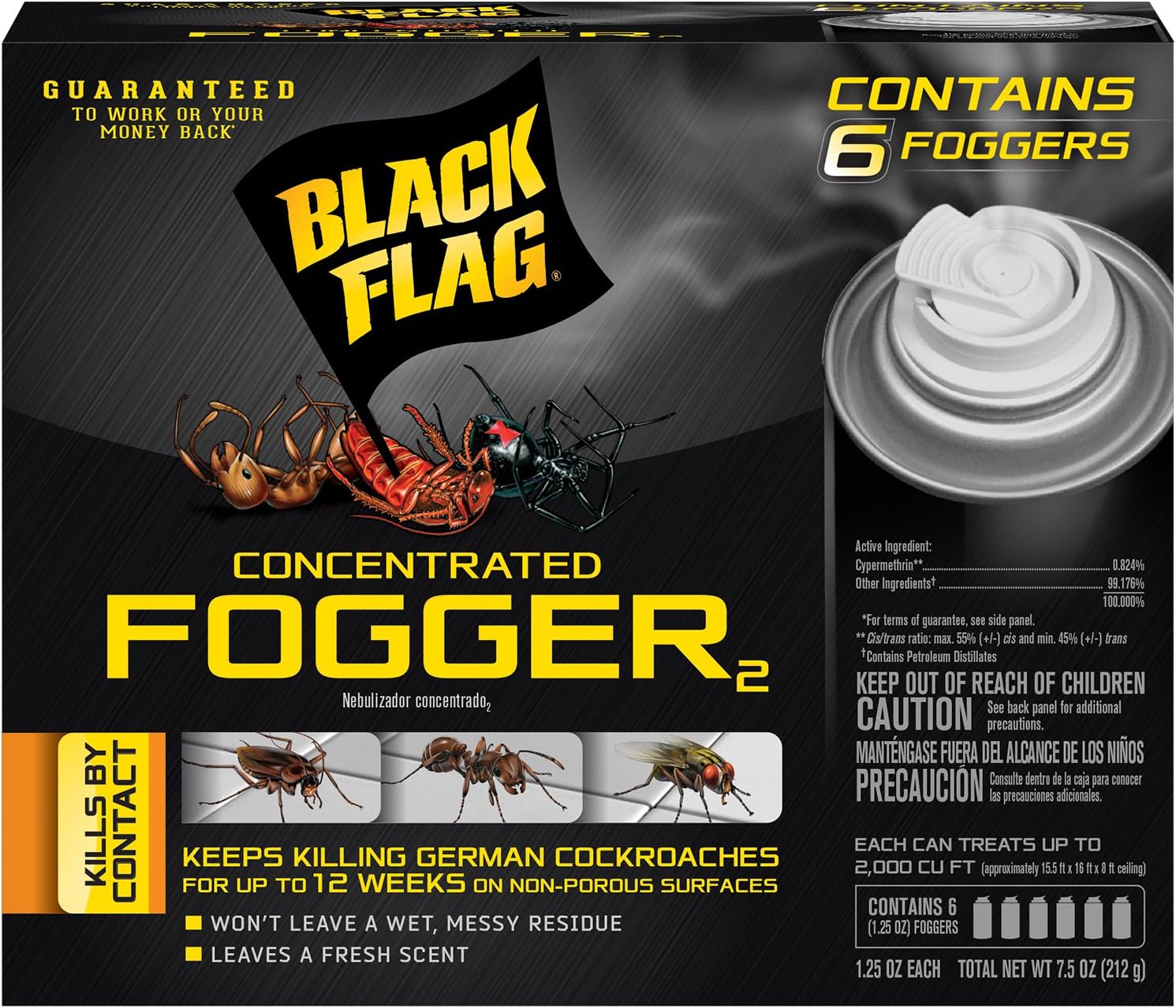 Black Flag 11079 HG-11079 6 Count Indoor Fogger for [...]