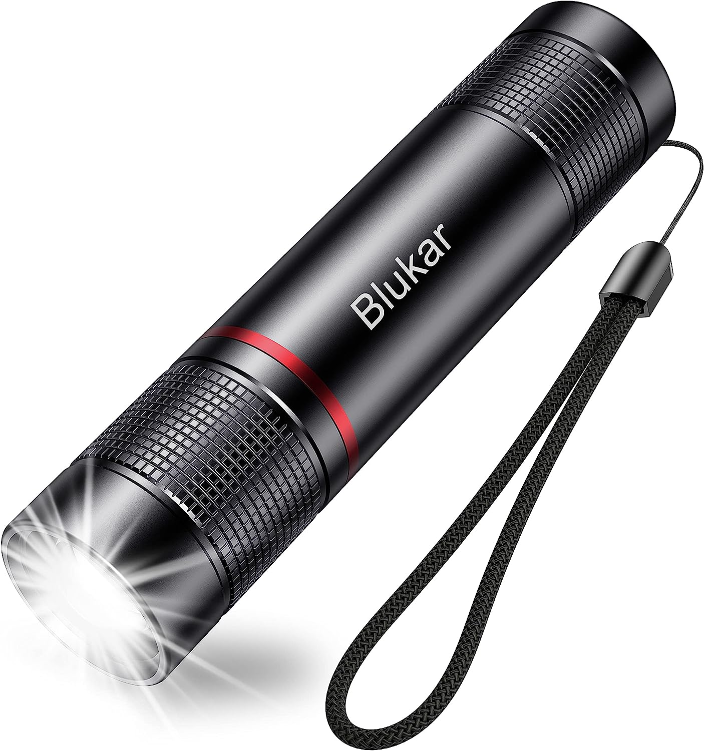 Blukar Flashlight Rechargeable, High Lumens Tactical [...]