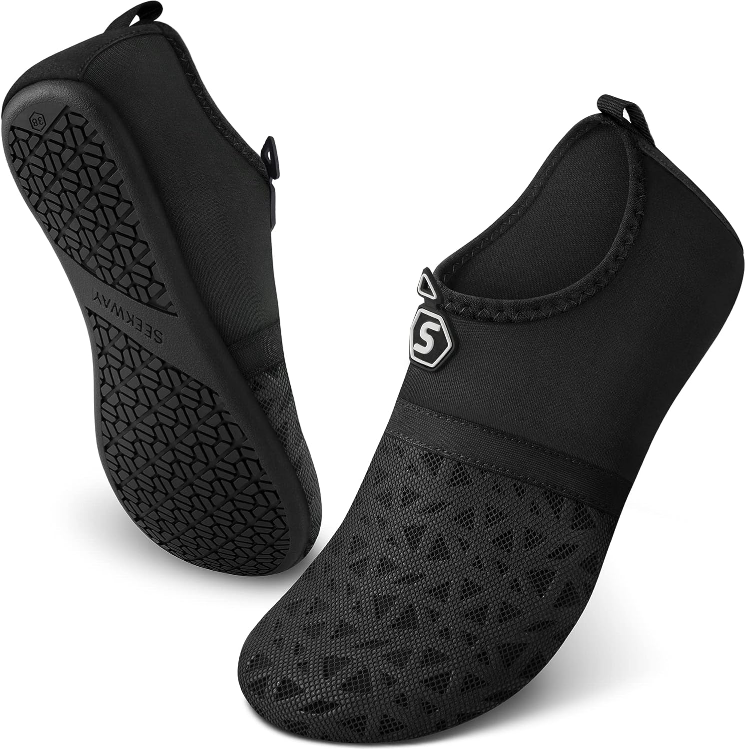 SEEKWAY Water Shoes Barefoot Aqua Socks Quick-Dry Non [...]