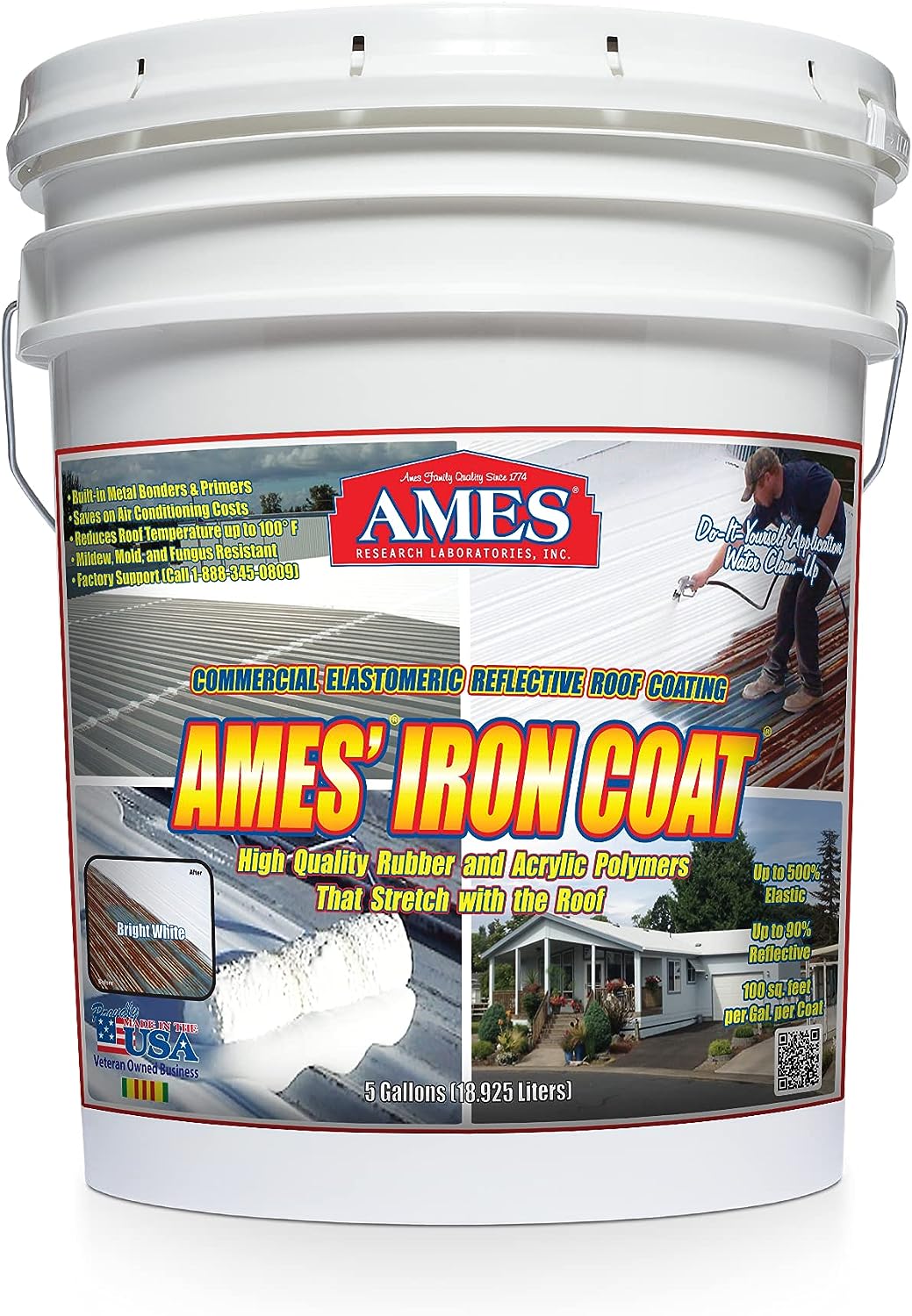 AMES RESEARCH LABORATORIES IC5 Ames 5 Gallon Iron, [...]