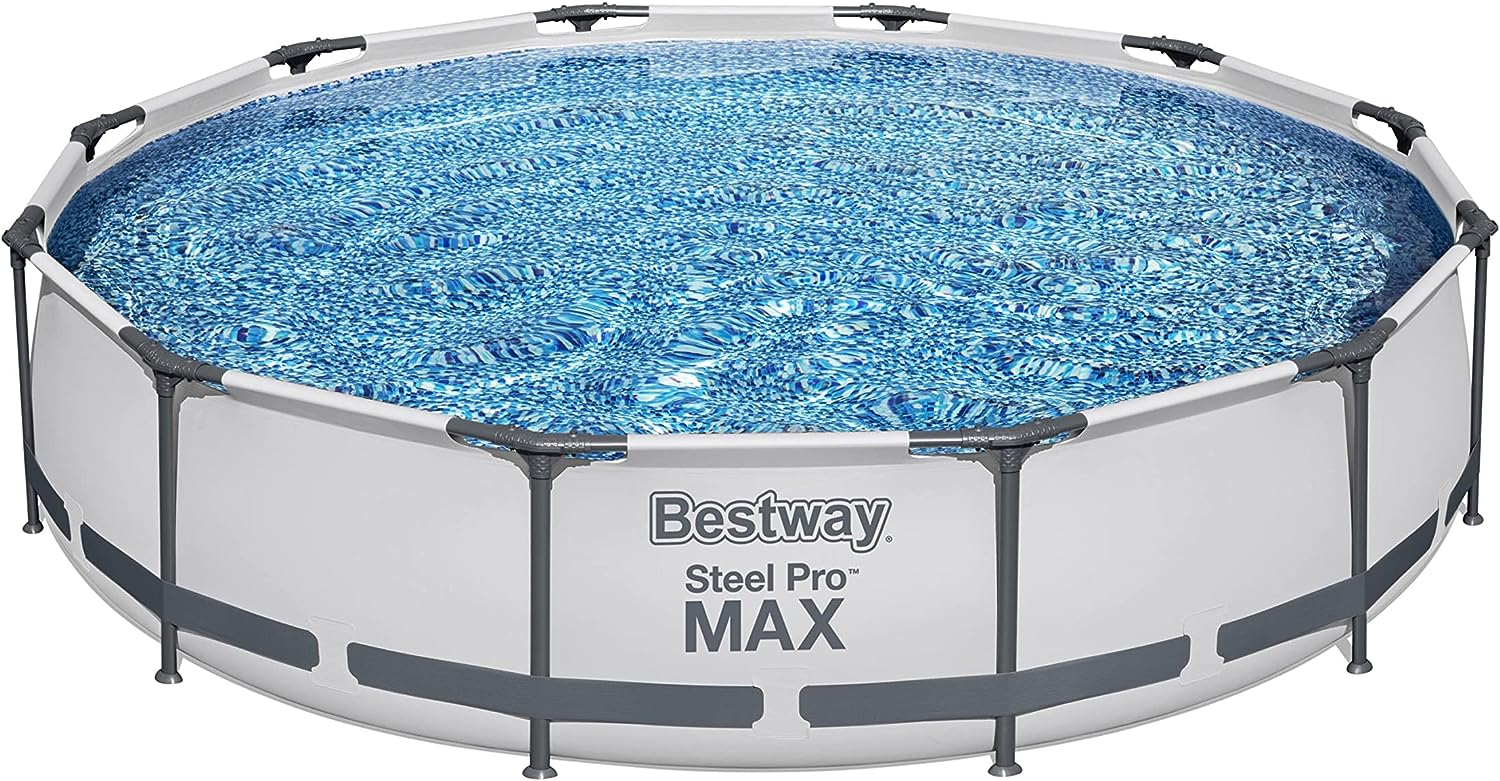 Bestway Steel Pro MAX 12 Foot x 30 Inch Round Metal [...]