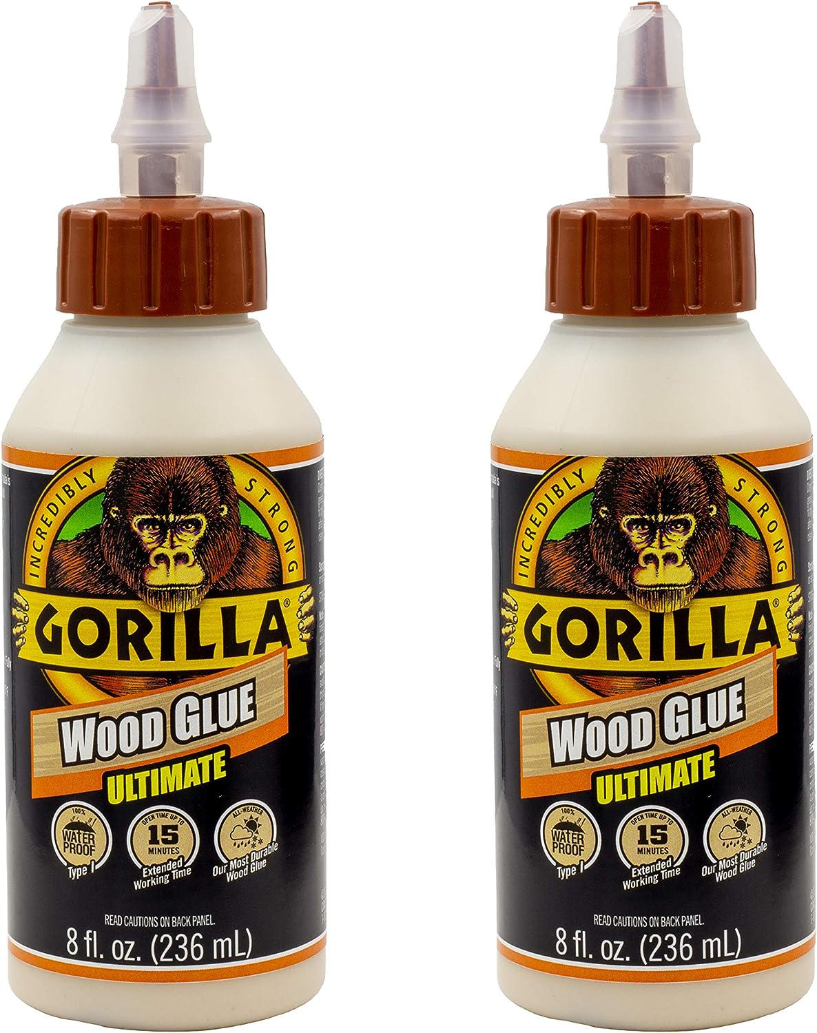 Gorilla Ultimate Waterproof Wood Glue, 8 Ounce, [...]