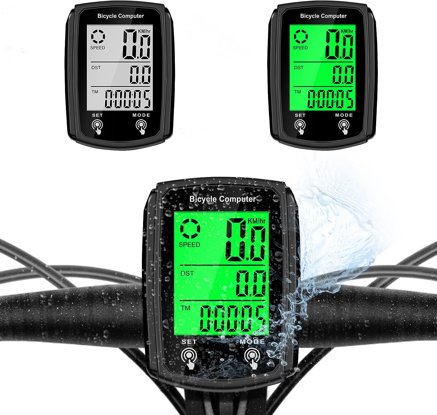 DonDofla Bike Computer and Bicycle Odometer Wired MPH [...]