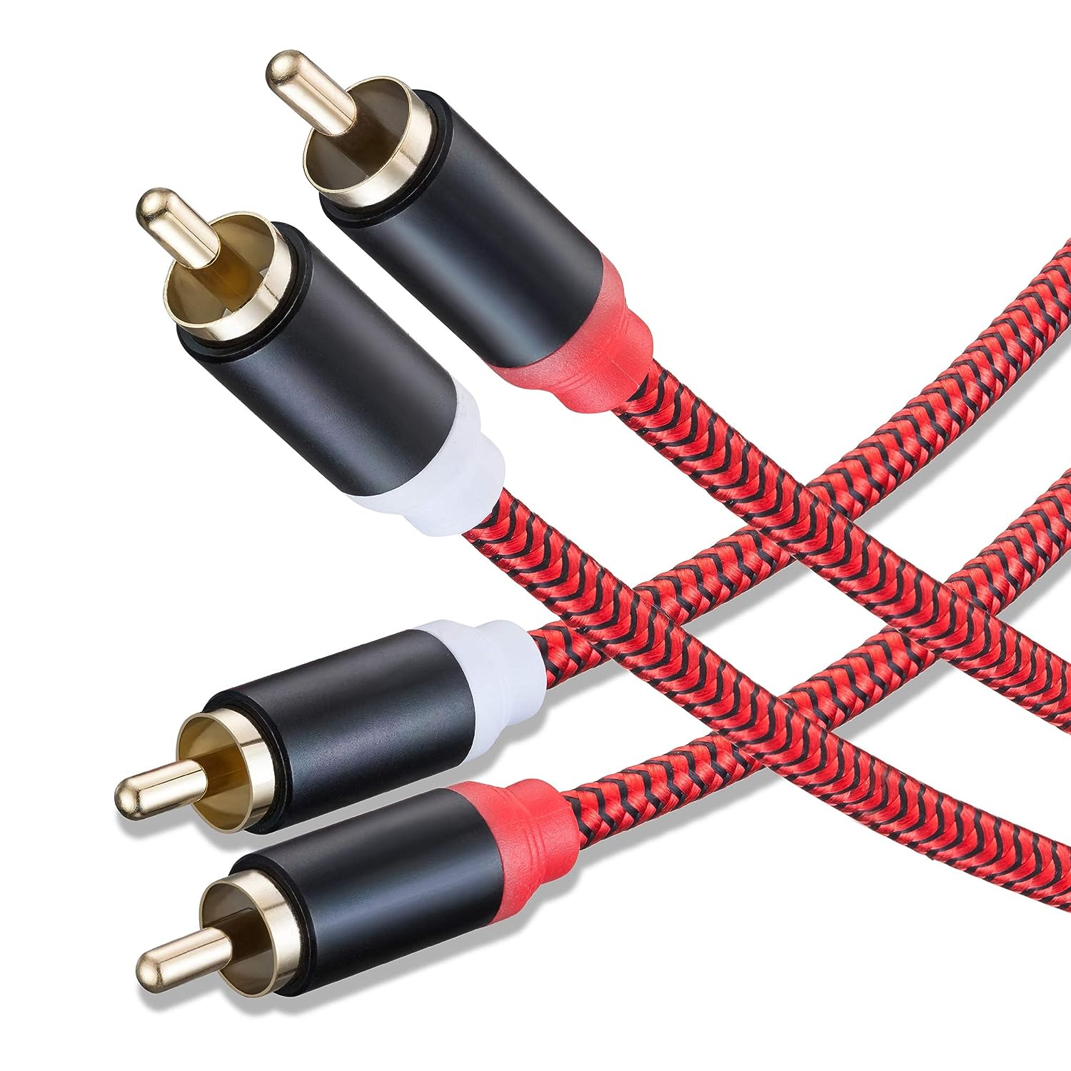 RCA Cable 15Ft,2Rca Male to 2-Rca Male Audio Stereo [...]