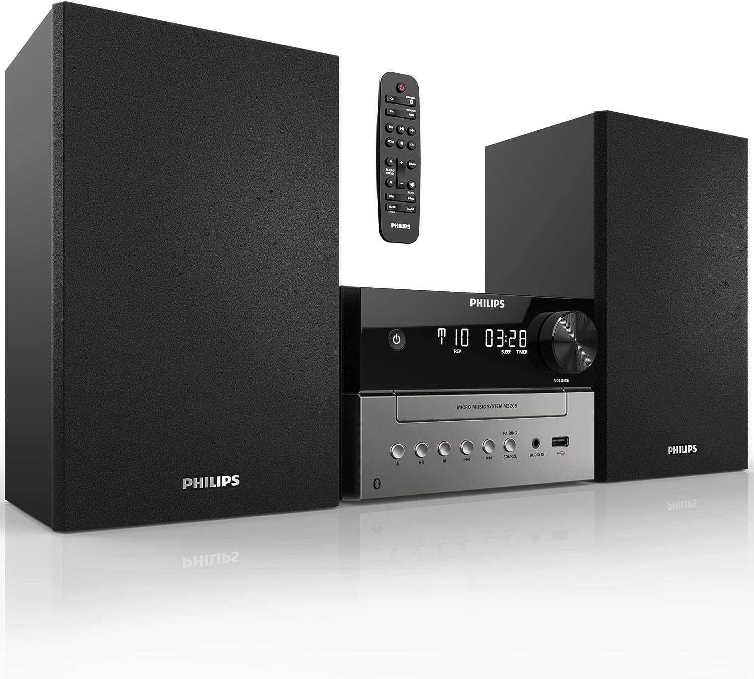 PHILIPS Bluetooth Stereo System for Home with CD [...]