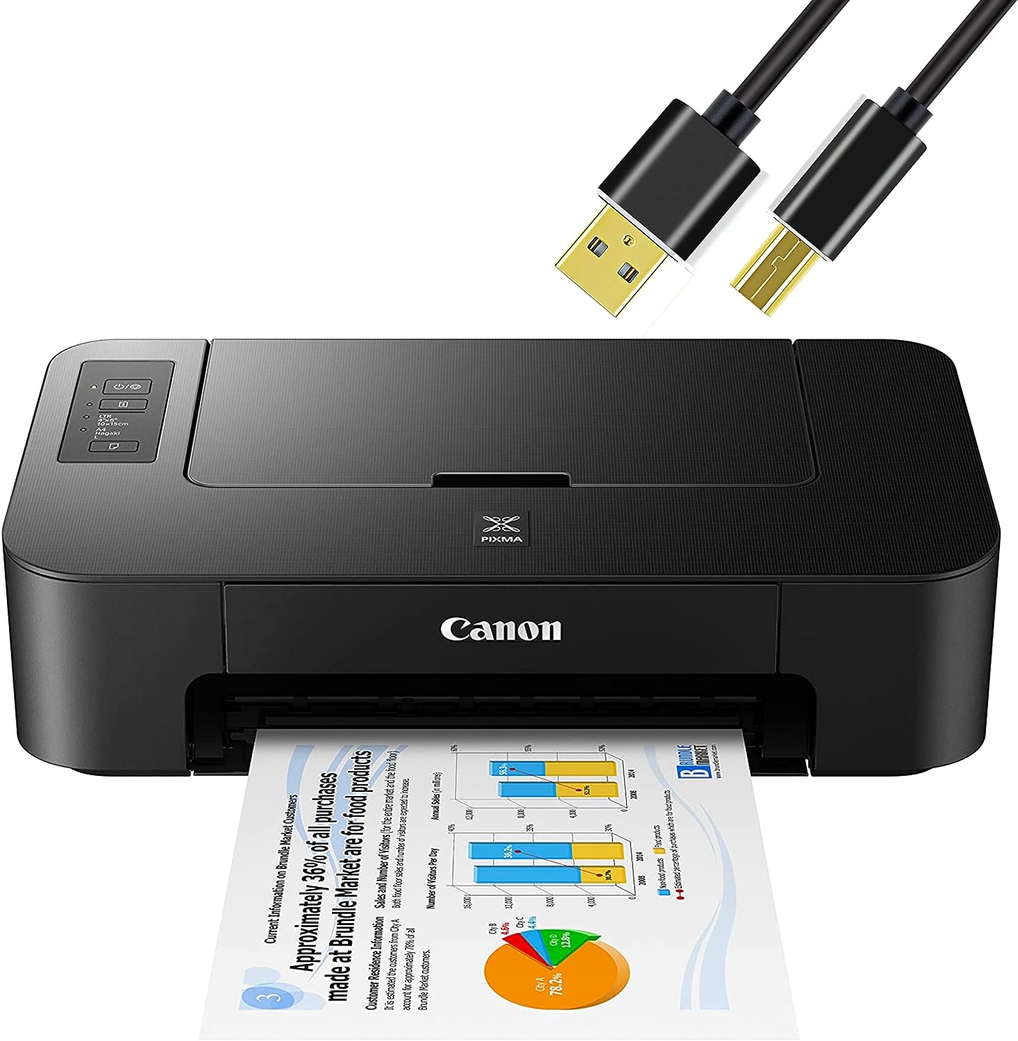NEEGO Canon Pixma Inkjet Color Printer, High [...]