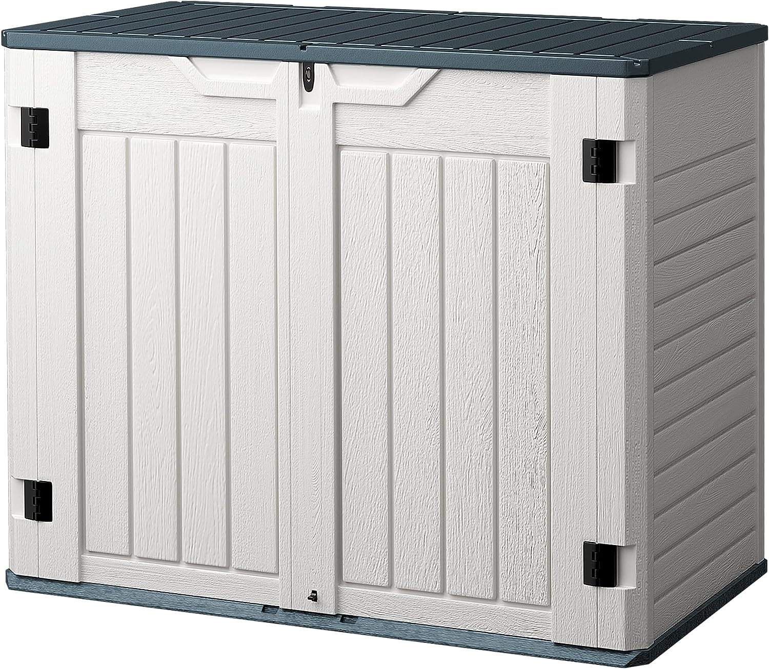 Homall Resin Outdoor Storage Shed 28 Cu Ft Horizontal [...]