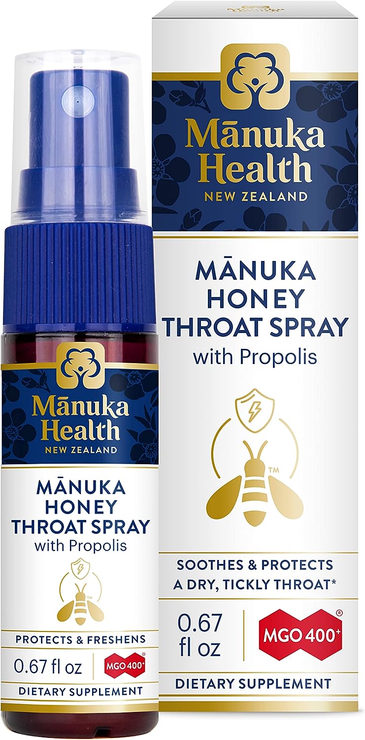 Manuka Health, Manuka Honey Throat Spray with [...]