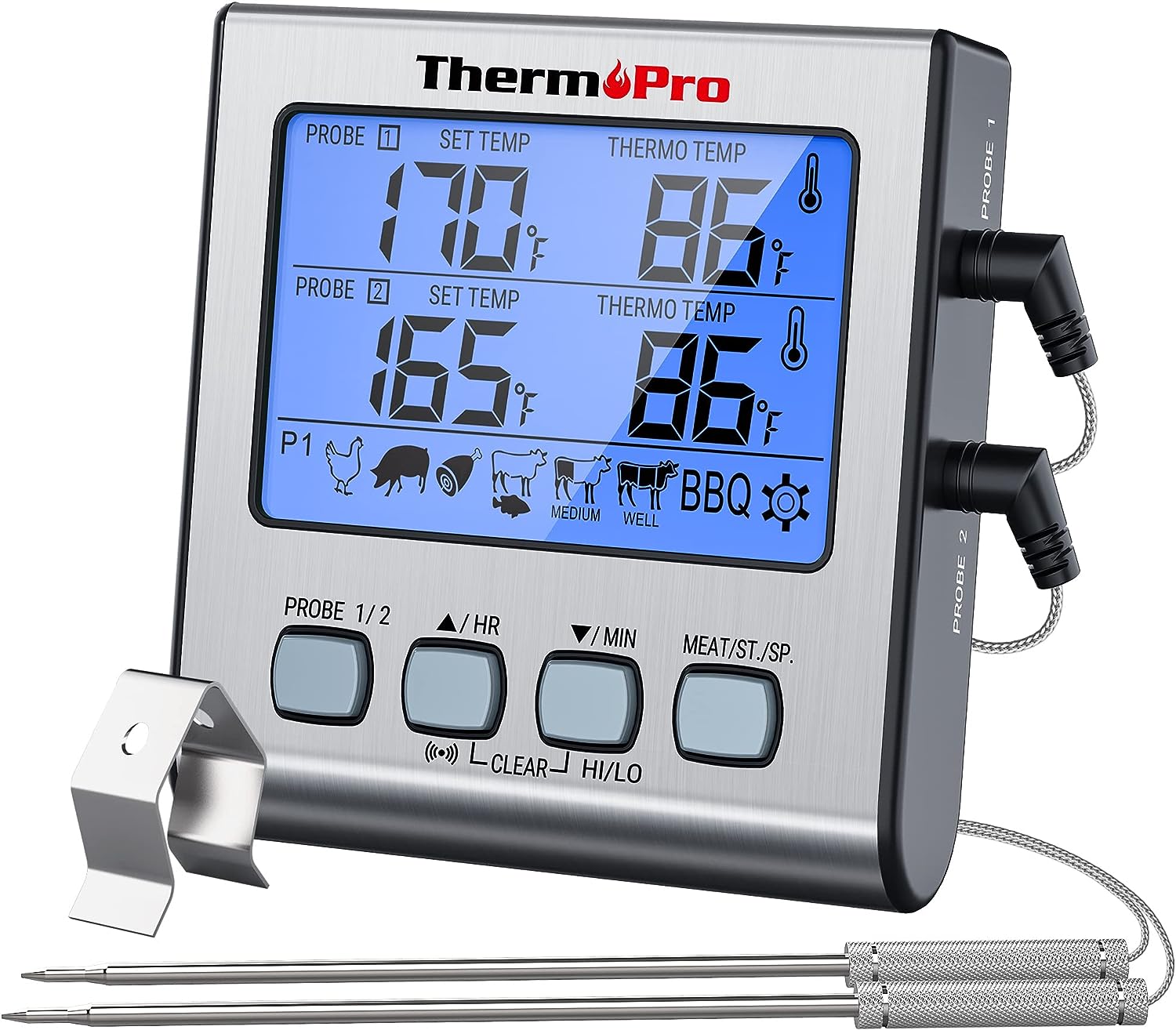 ThermoPro TP-17 Dual Probe Digital Cooking Meat [...]