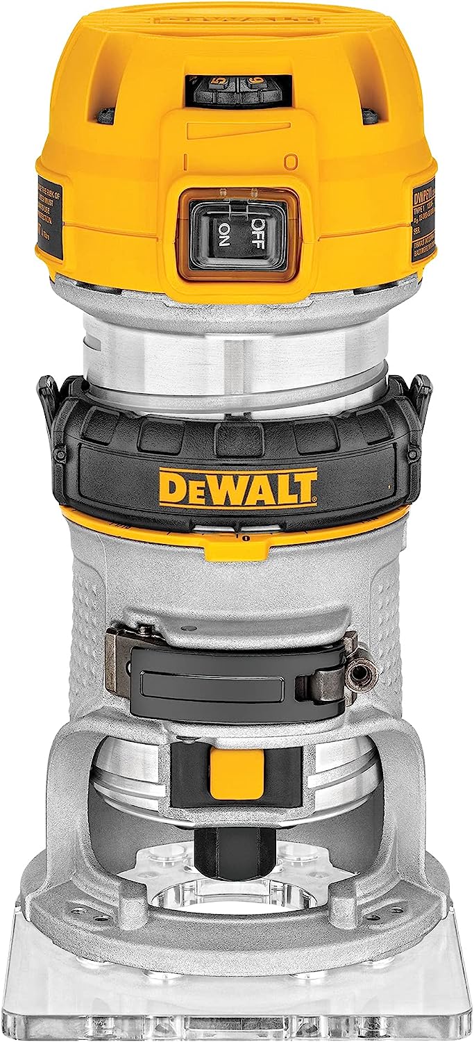 DEWALT Router, Fixed Base, 1-1/4 HP, 11-Amp, Variable [...]