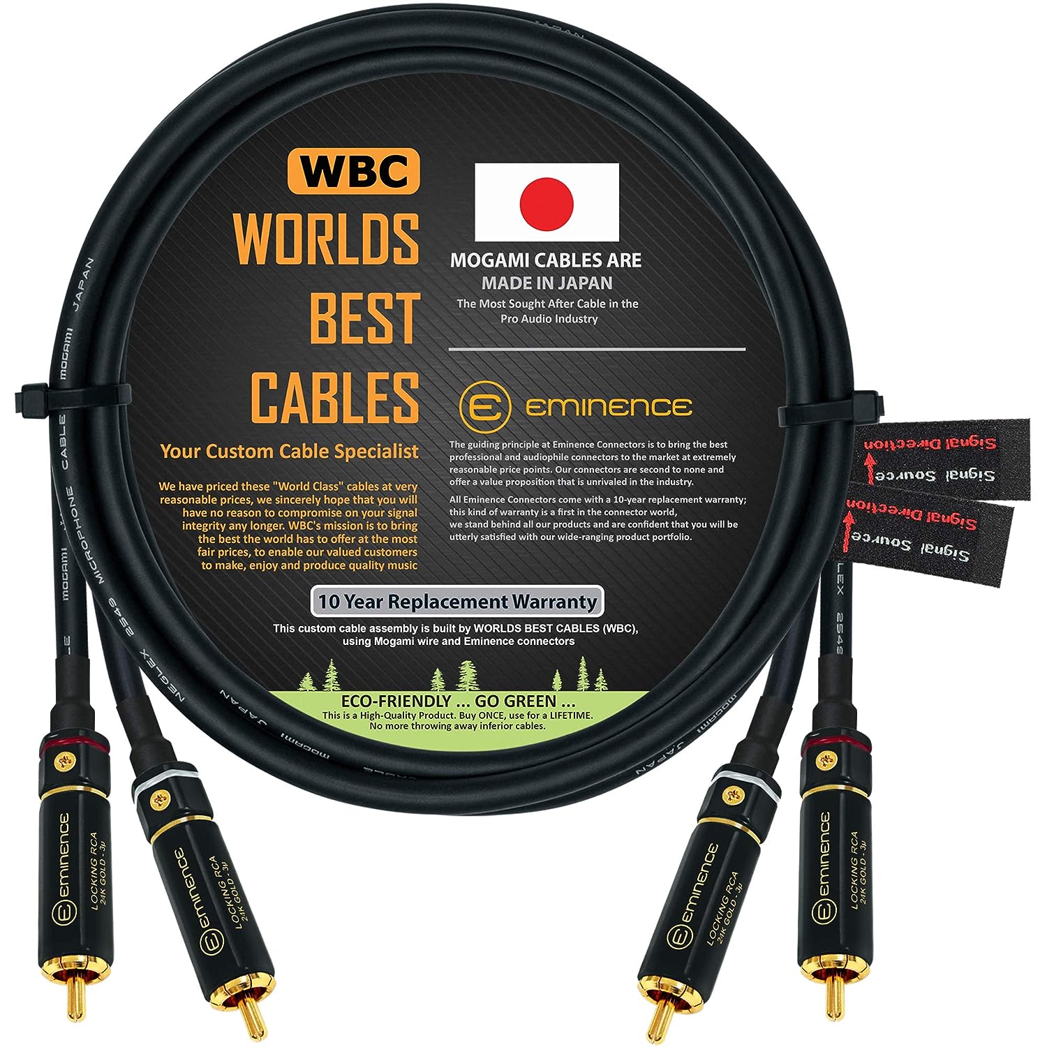 WORLDS BEST CABLES 3 Foot – Directional High- [...]