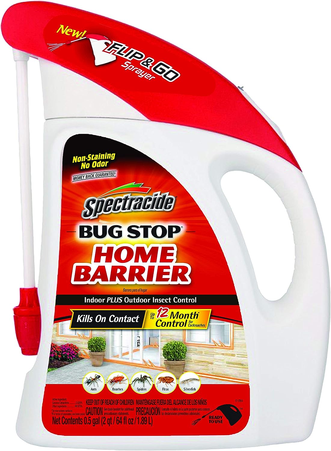 Spectracide Bug Stop Home Barrier Indoor Plus Outdoor [...]