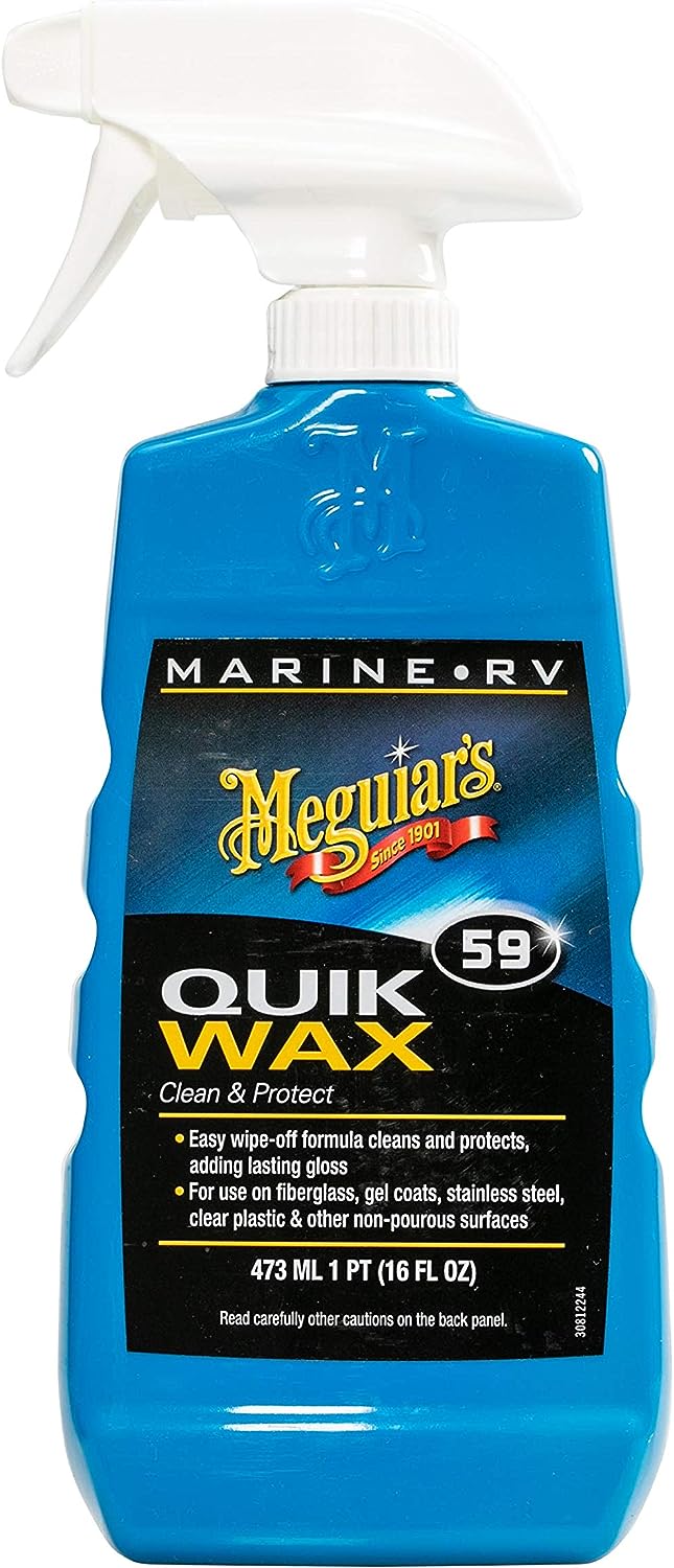Meguiar's M5916 Marine/RV Quik Wax Clean & Protect - [...]