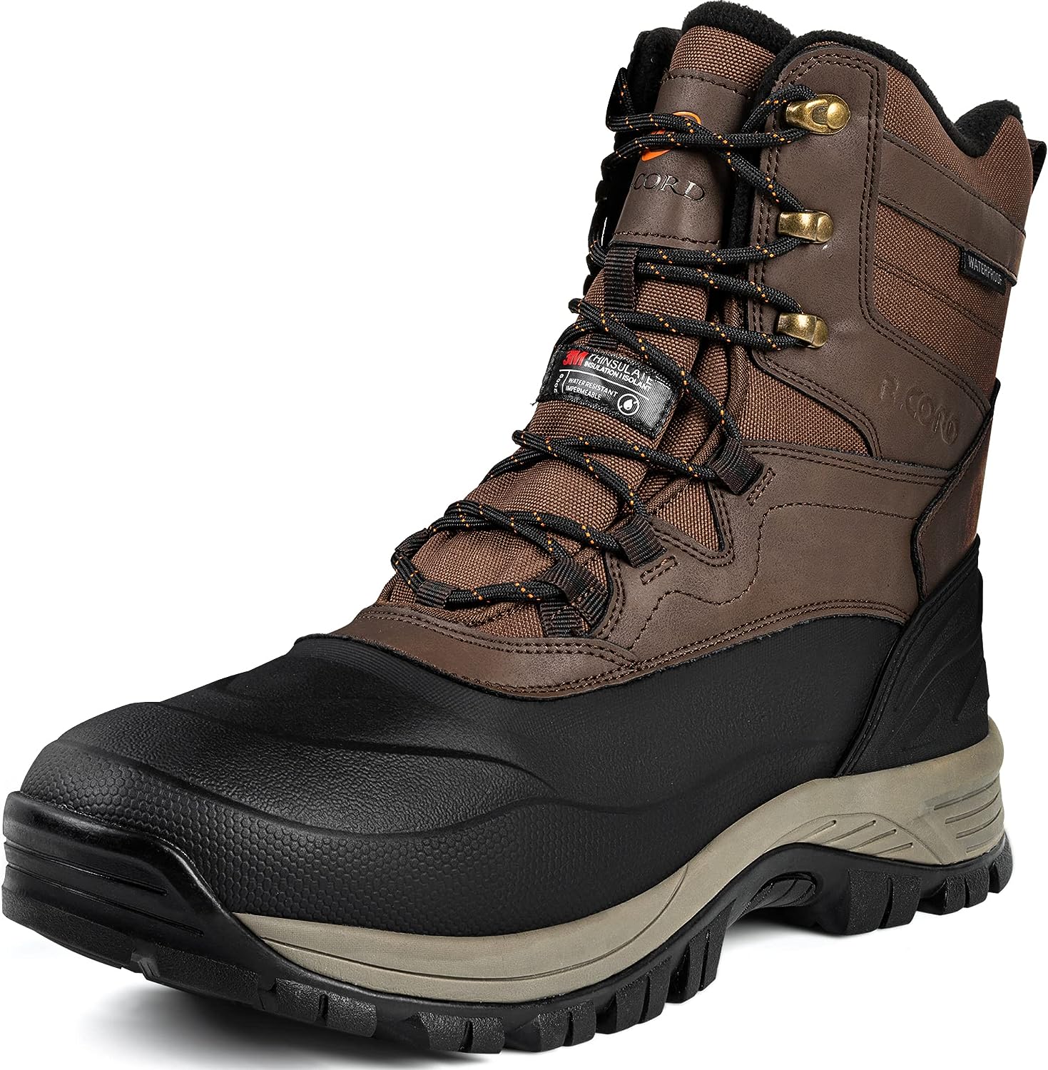 @ R CORD Snow Boots for Men Waterproof Insulated [...]