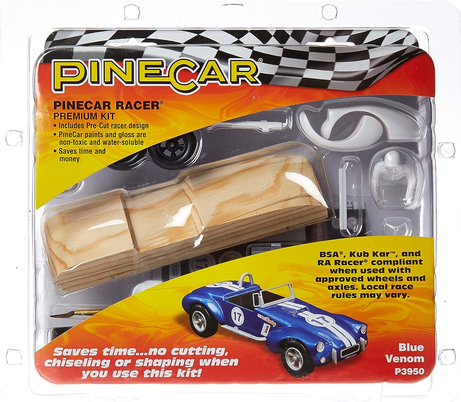 Woodland Scenics Pine Car Derby Racer Premium Kit, [...]