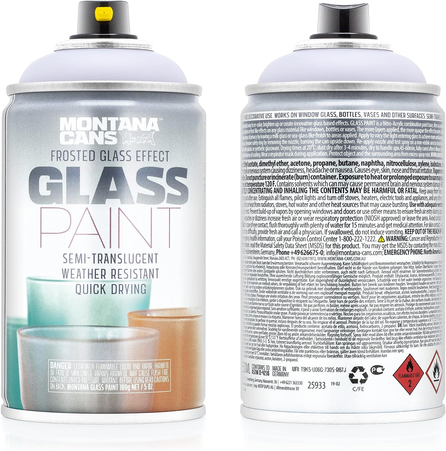 Montana Cans Montana EFFECT Glass Spray Paint, FROSTED [...]