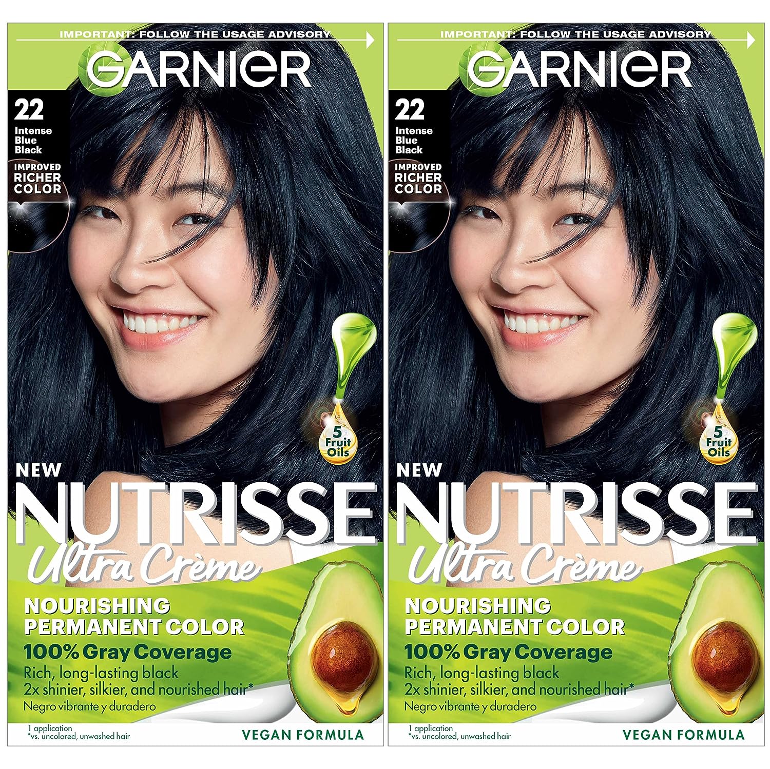 Garnier Hair Color Nutrisse Nourishing Creme, 22 [...]