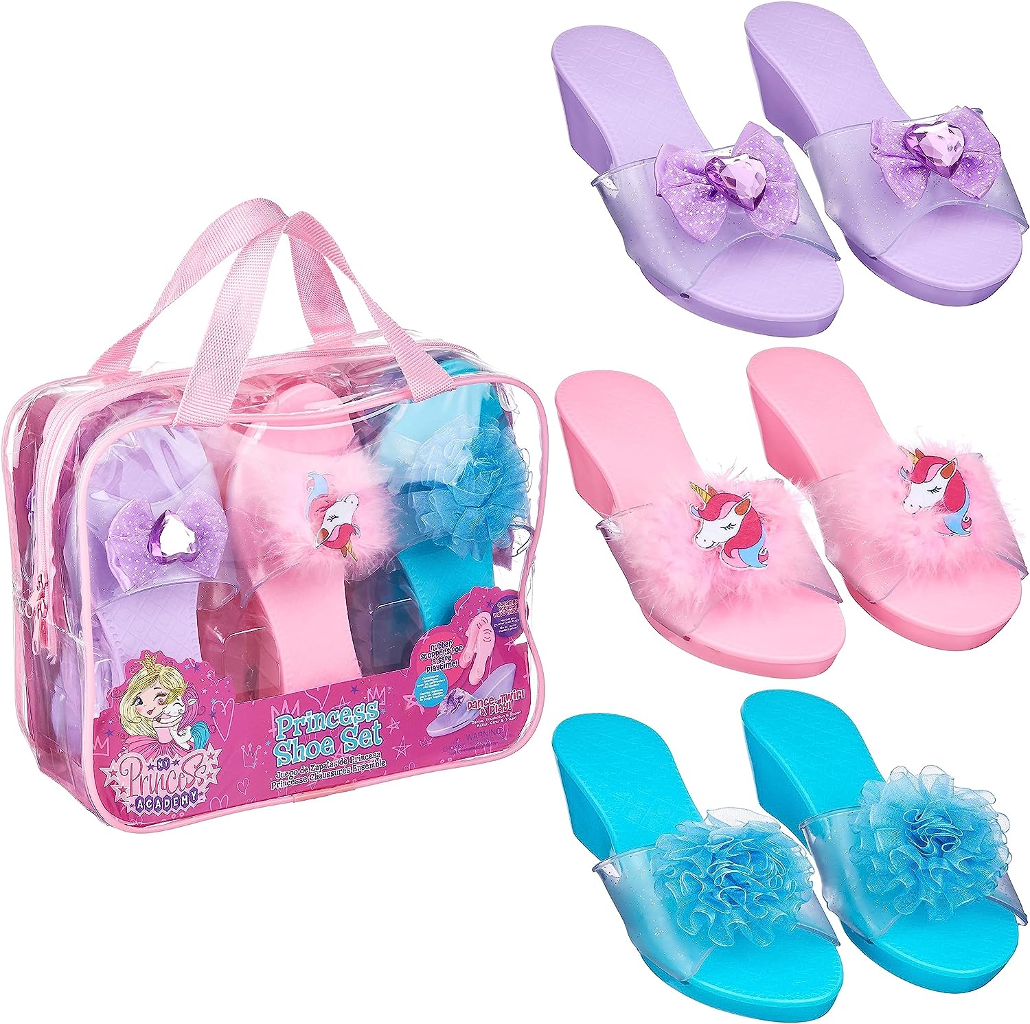 Expressions 3-Pack Princess Shoes Set - Dress Up [...]