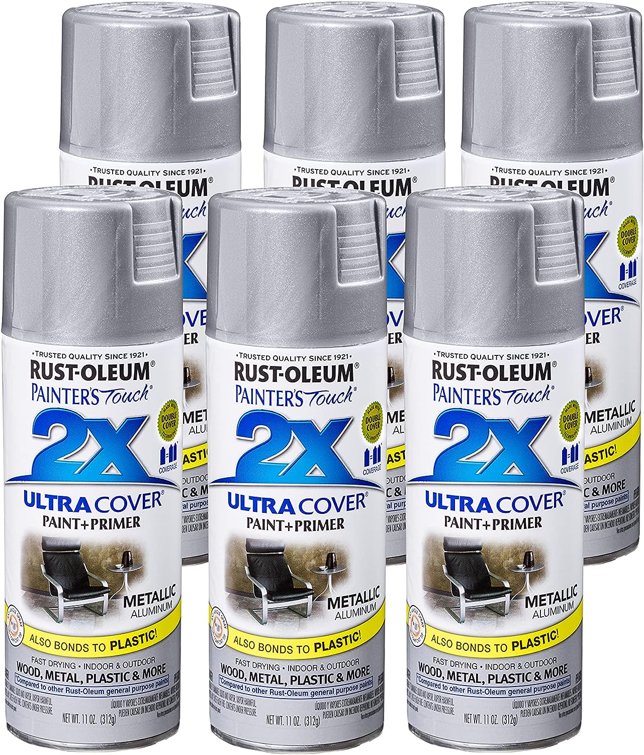 Rust-Oleum 249128-6PK Painter's Touch 2X Ultra Cover [...]