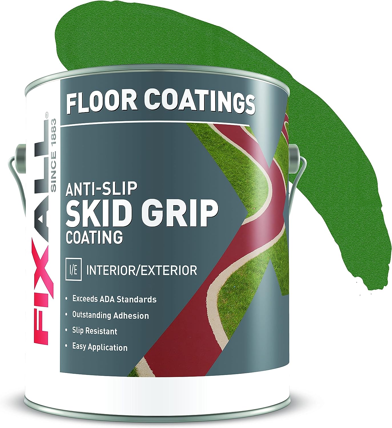 FIXALL Skid Grip Anti-Slip Coating, 1 Gallon, Emerald, [...]