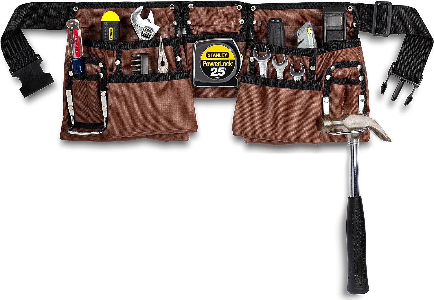 11 Pocket Brown and Black Heavy Duty Construction Tool [...]