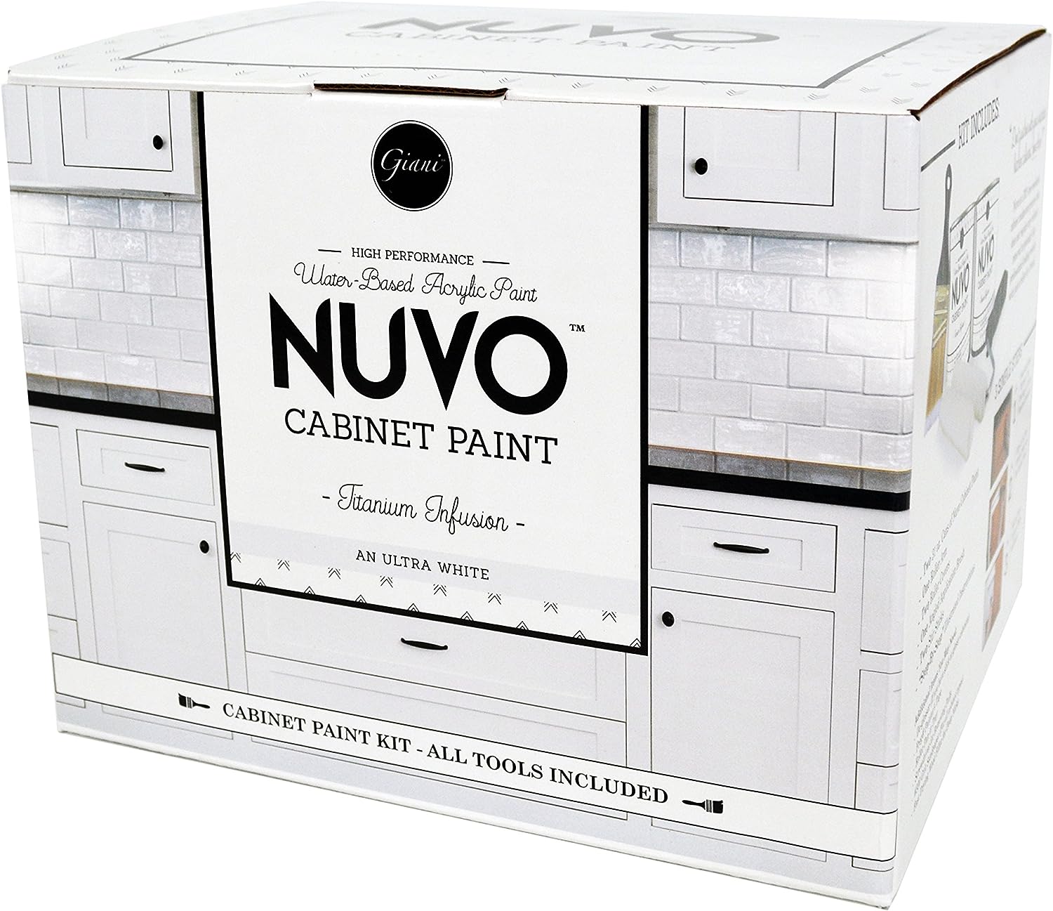Nuvo Titanium Infusion All-In-One Cabinet Makeover Kit [...]