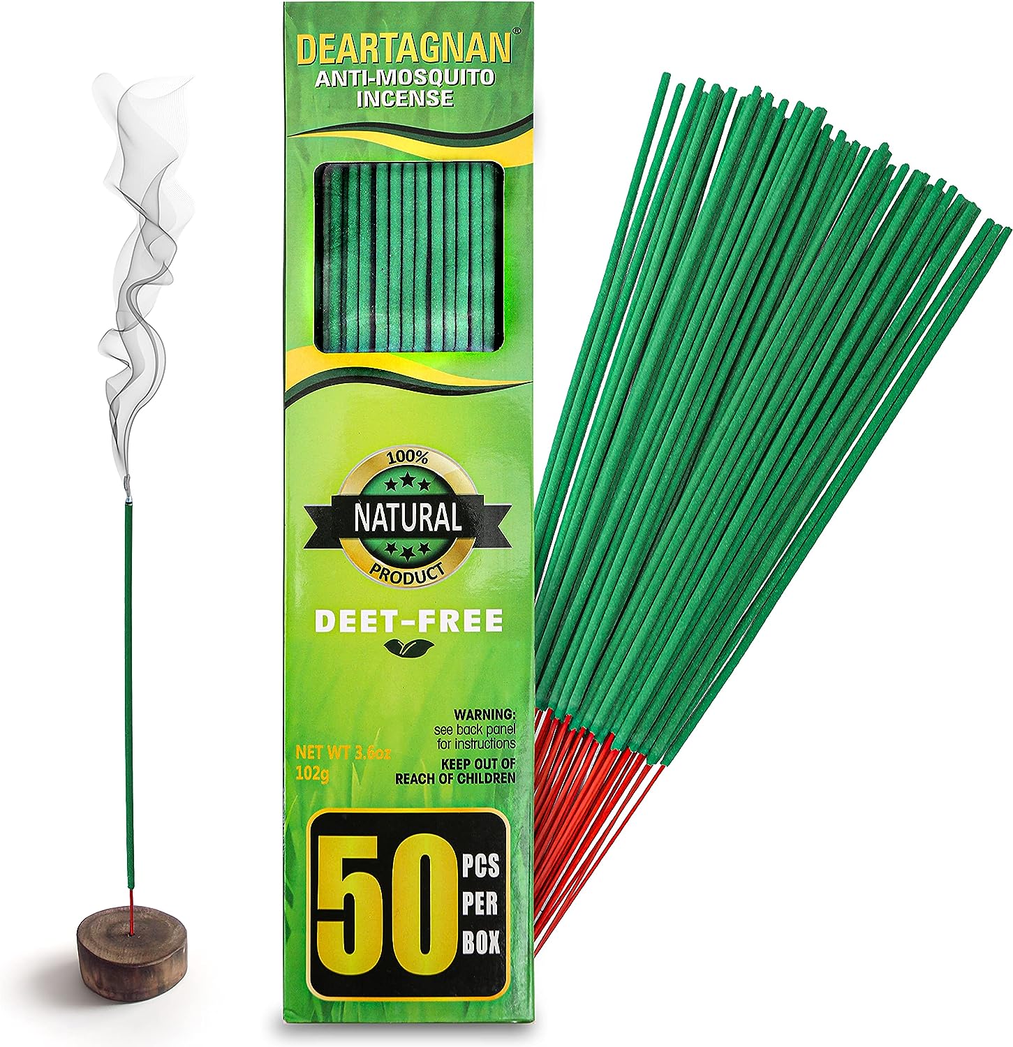 Mosquito Repellent Incense Sticks 50 Pieces per Box, [...]