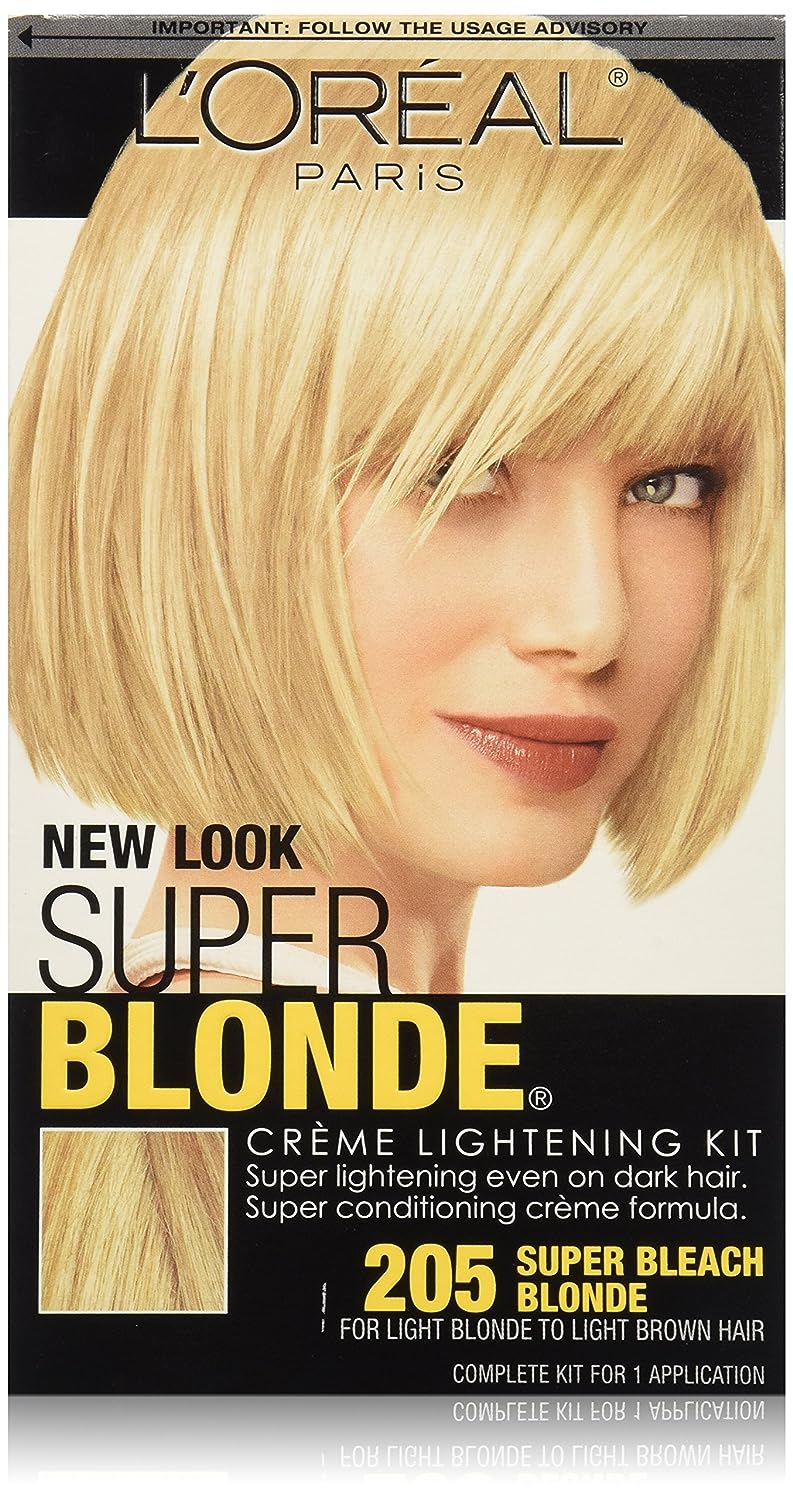 L'Oreal Paris Super Blonde Creme Lightening Kit, 205 [...]