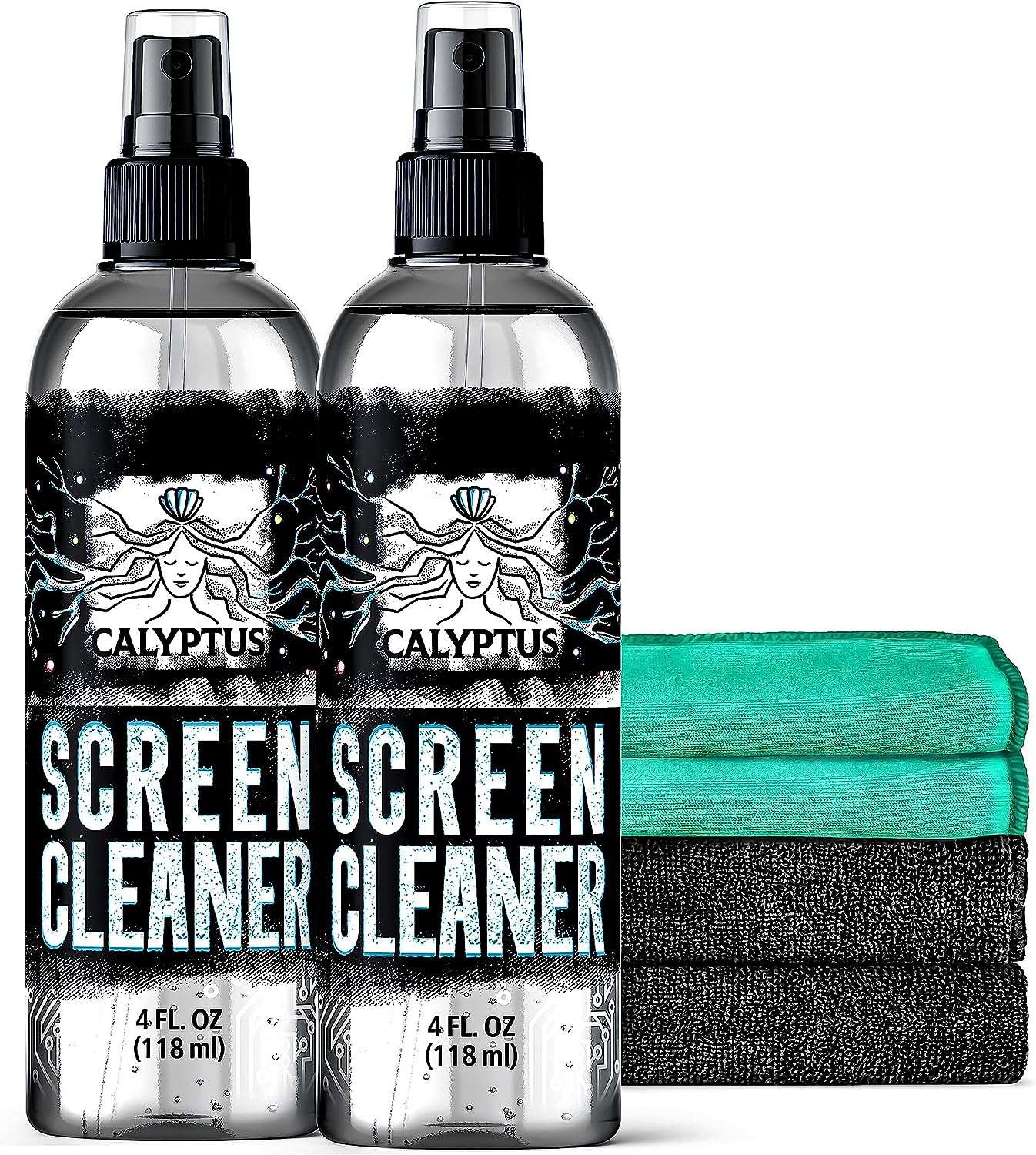 Calyptus Screen Cleaner Mobile Kit | 8 Ounces Spray + [...]