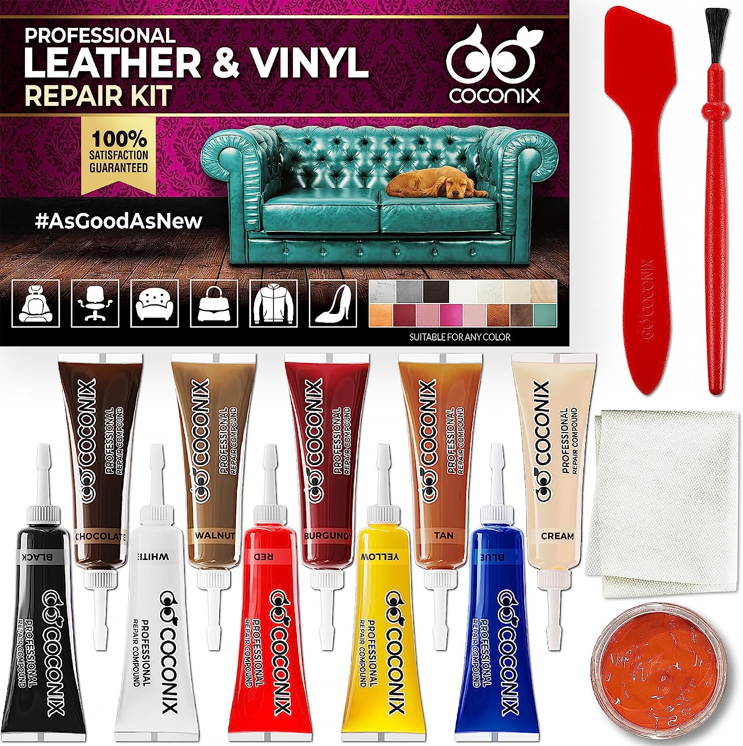 Coconix Vinyl and Leather Repair Kit - Restorer of [...]