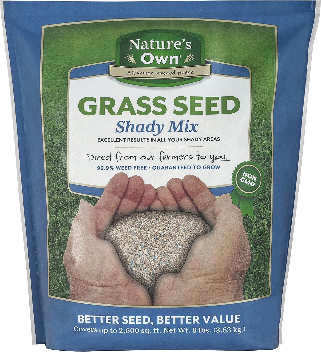 Mountain View Seeds Natures Own Shady Mix Grass Seed, [...]