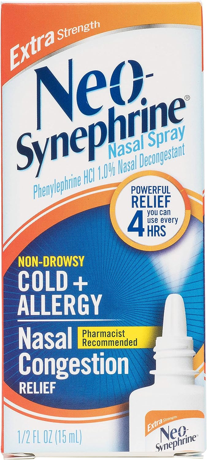 Neosynephrine, Nasal Spray for Cold Sinus Relief Extra [...]