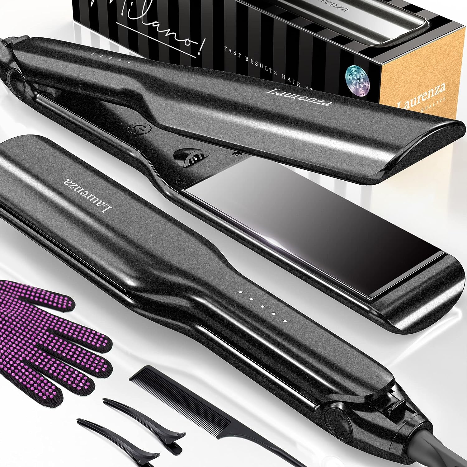 Milano by Laurenza Hair Straightener and Curler 2 in [...]