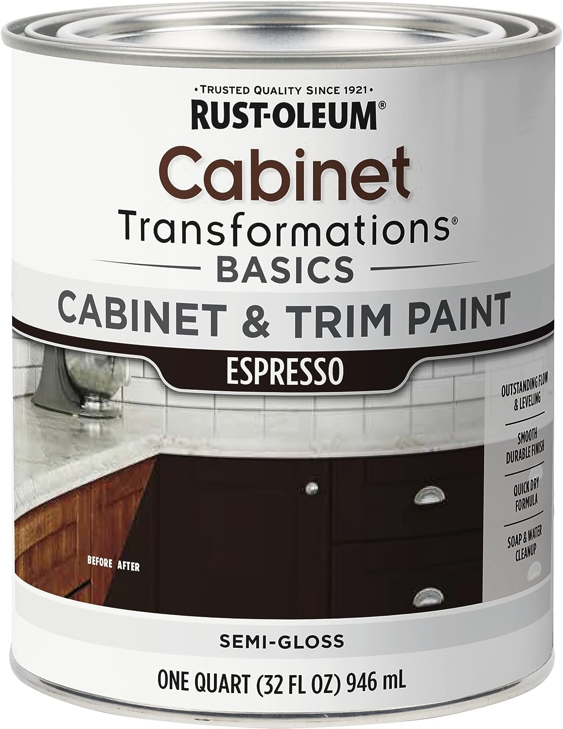 best paint for wood cabinets