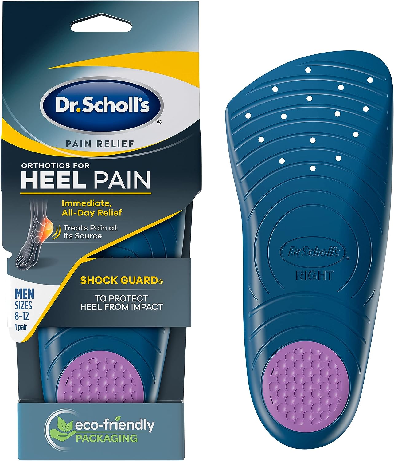 best shoe inserts for heel pain